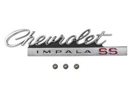 1966 TRUNK EMBLEM, "IMPALA SS"